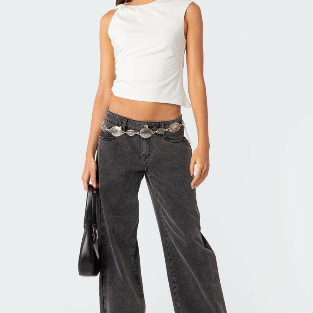 Raelynn Washed Low Rise Jeans (petite)